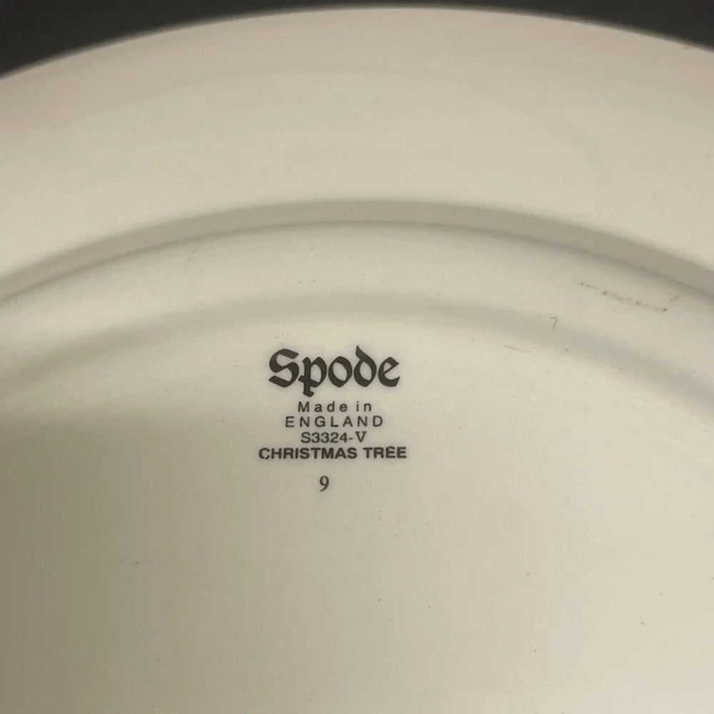 Spode Christmas Tree Cookies for Santa 10